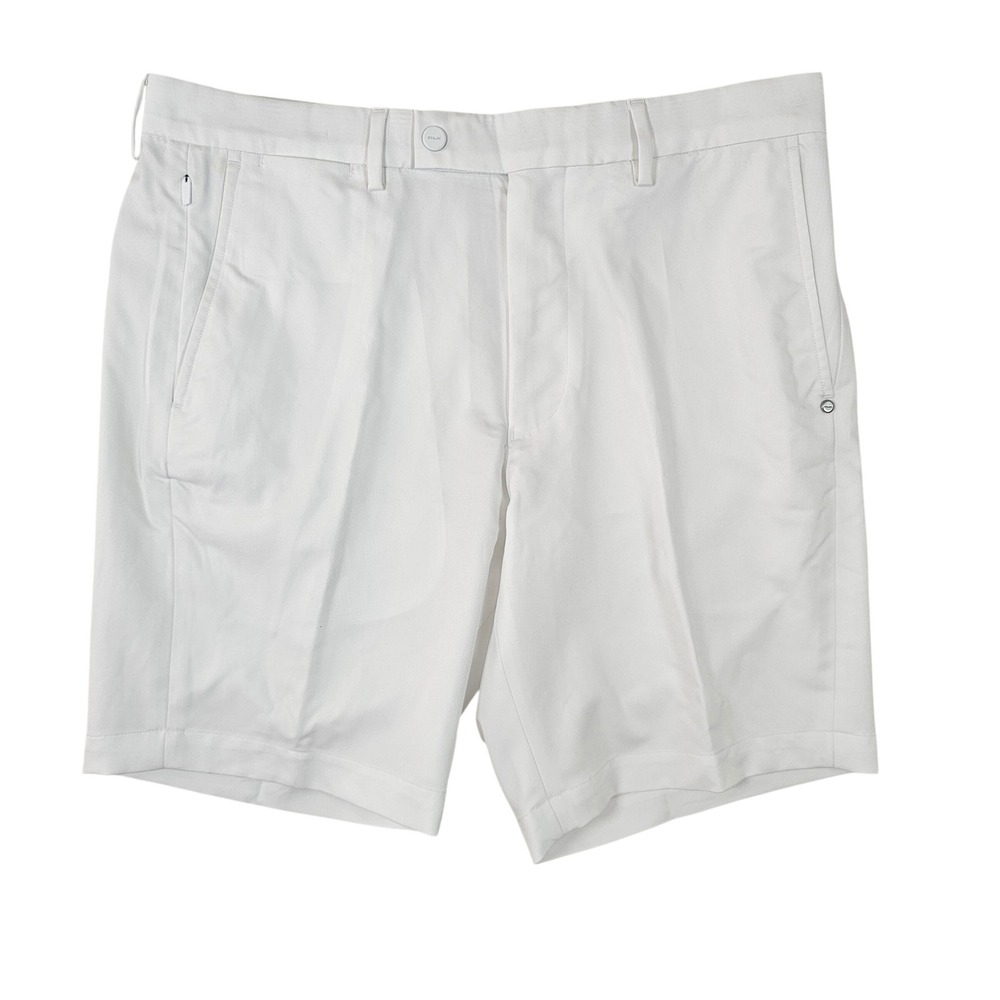 RLX Ralph Lauren Mens White Tailored Fit Golf Performance Shorts Size 33